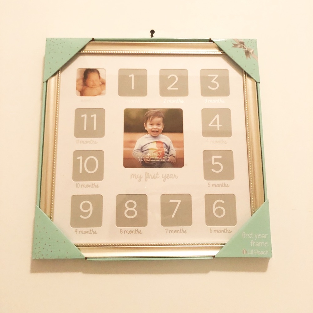 Lil Peach My first Year Frame